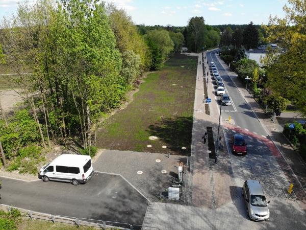 Budowa zbiornika retencyjnego wód opadowych w rejonie ul. Drozdów i Kościuszki w Katowicach