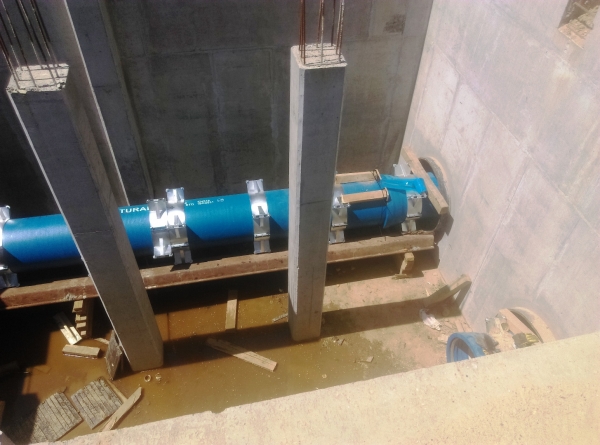 Przebudowa wodociągu DN 400 w al. Tarnowskich w Tarnowie na odcinku linii kolejowej nr 91 Biadoliny – Tarnów w ramach projektu POIiŚ 5.1-7 „Modernizacja linii kolejowej E 30/C-E 30, odcinek Kraków – Rzeszów, etap III” – FAZA II”